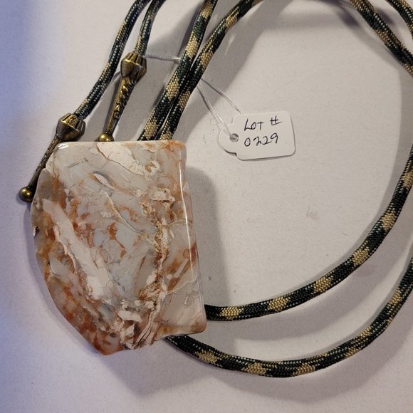 Bolo Tie - Made from Stone. - Picture 6 of 9